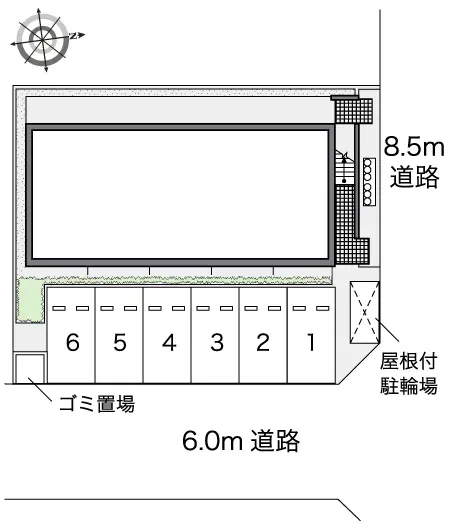 ★手数料０円★春日井市神領町２丁目　月極駐車場（LP）